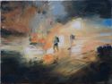 Brand, Öl auf Leinwand 30x20 cm,  2014