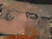 ohne Titel, Eitempera und Öl auf Leinwand, 140 x 120 cm, 1991