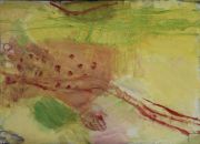 ohne Titel, Eitempera und Öl auf Leinwand, 180 x 110 cm, 1997